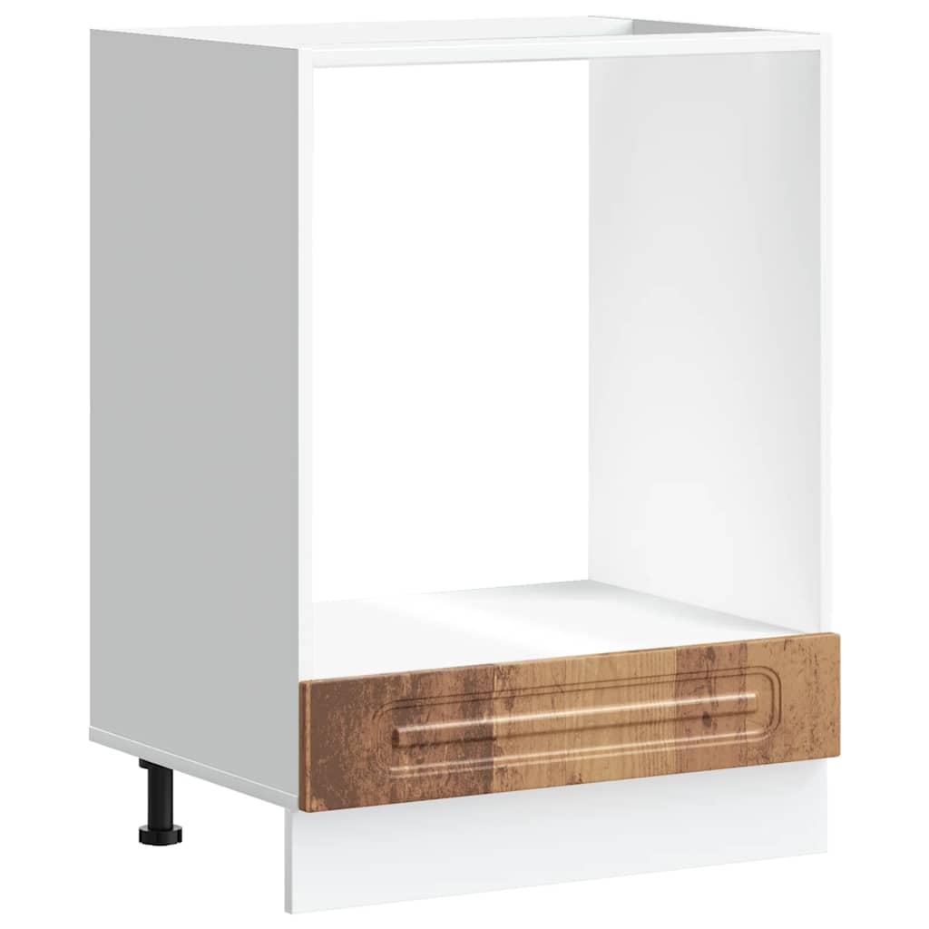 Oven Cabinet Kalmar Old Wood Engineered Wood