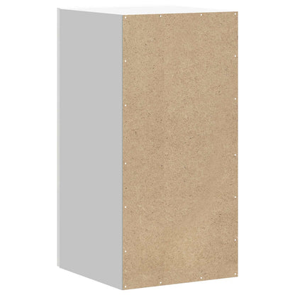 Kitchen Wall Cabinet "Kalmar" High Gloss White Engineered Wood