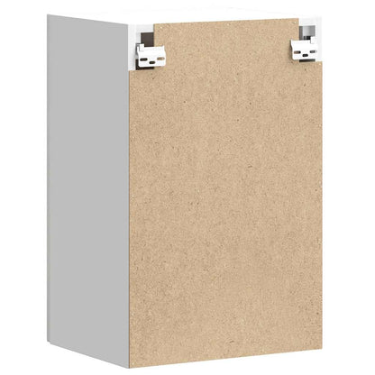 Kitchen Wall Cabinet Kalmar High Gloss White Engineered Wood