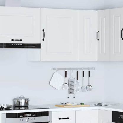 Kitchen Wall Cabinet "Kalmar" White Engineered Wood