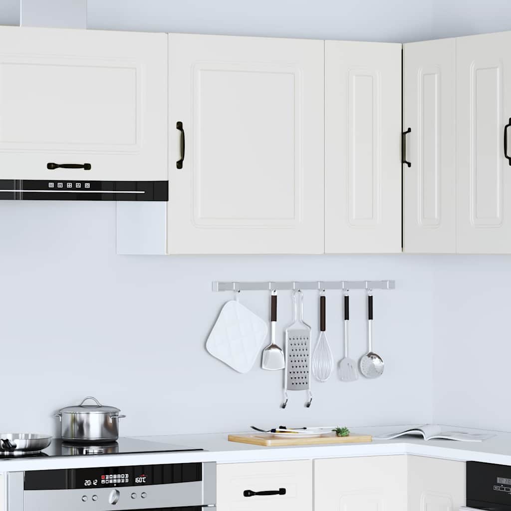 Kitchen Wall Cabinet Kalmar White Engineered Wood