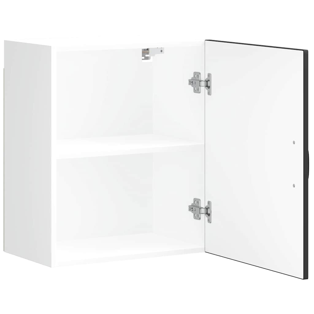 Kitchen Wall Cabinets 2 pcs Kalmar Black Engineered Wood