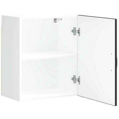 Kitchen Wall Cabinets 2 pcs Kalmar Black Engineered Wood