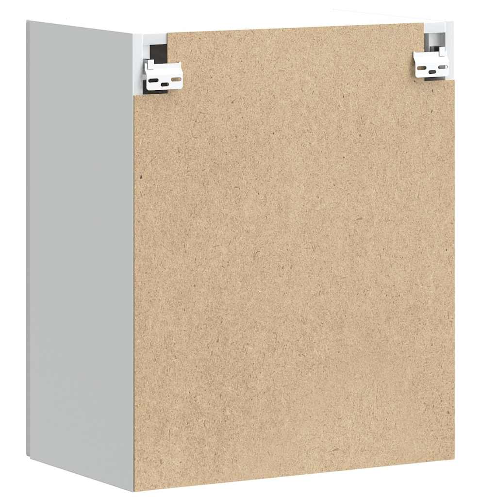 Kitchen Wall Cabinets 2 pcs Kalmar High Gloss White Engineered Wood