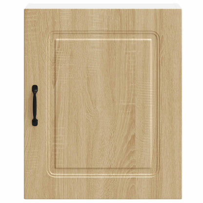 Kitchen Wall Cabinet Kalmar Sonoma Oak Engineered Wood