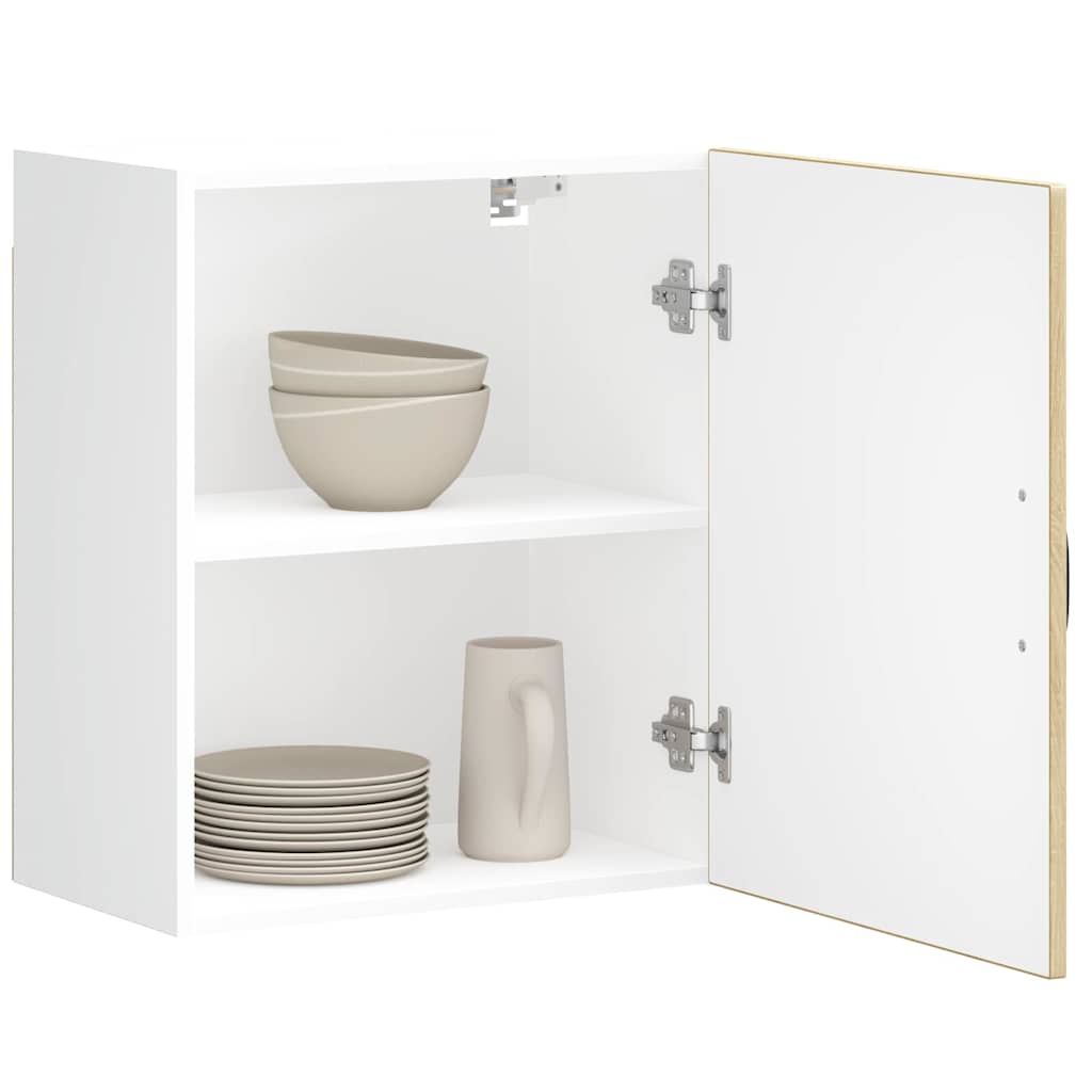 Kitchen Wall Cabinets 2 pcs Kalmar Sonoma Oak Engineered Wood