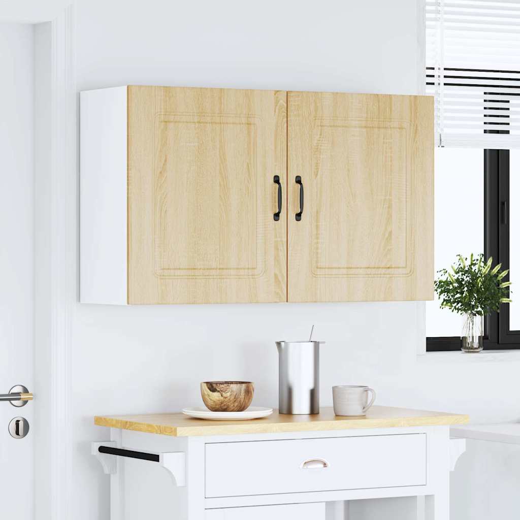 Kitchen Wall Cabinets 2 pcs Kalmar Sonoma Oak Engineered Wood