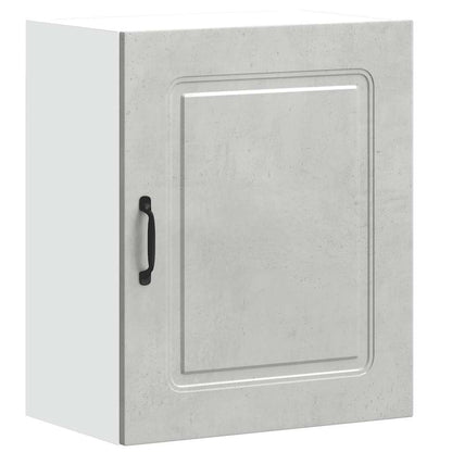 Kitchen Wall Cabinet Kalmar Concrete Grey Engineered Wood