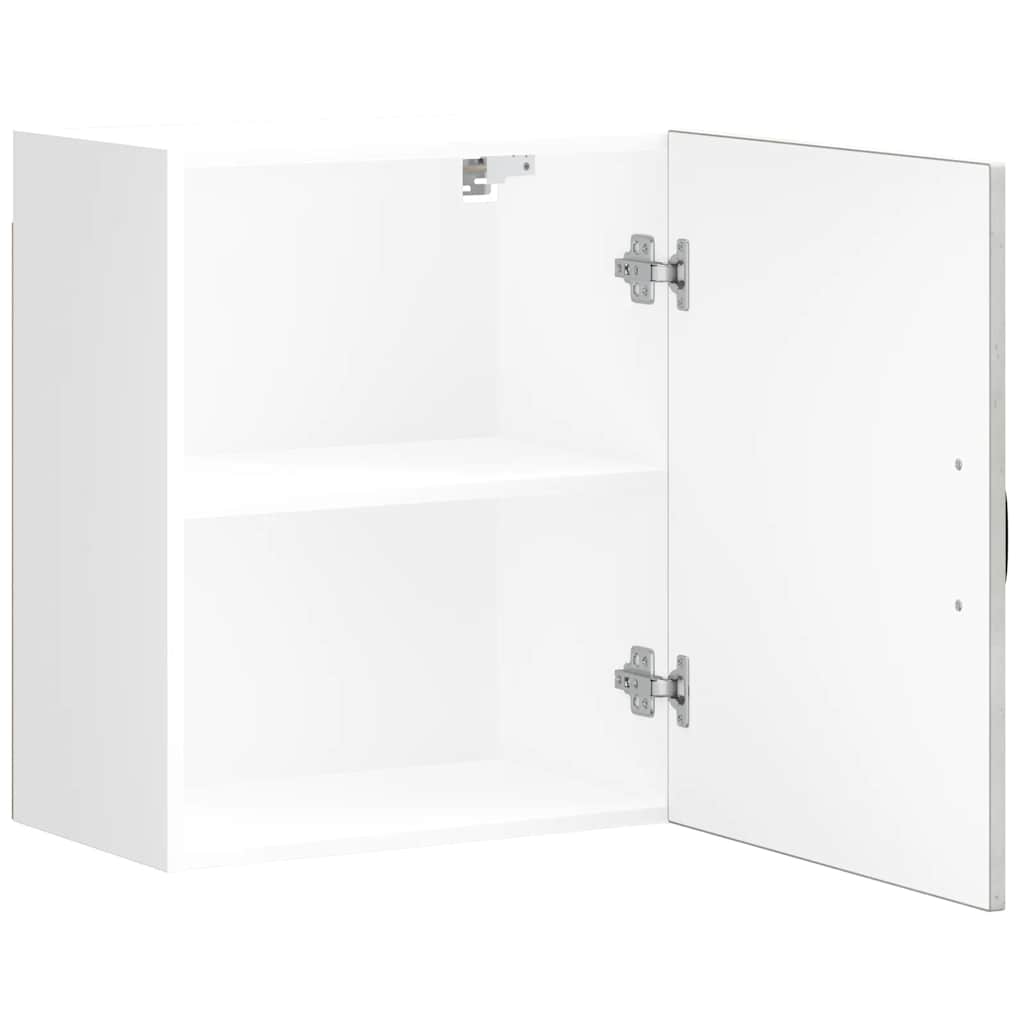 Kitchen Wall Cabinet Kalmar Concrete Grey Engineered Wood