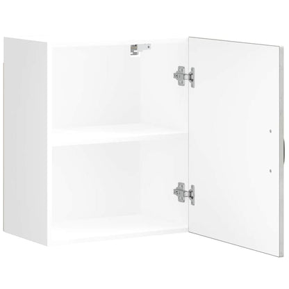Kitchen Wall Cabinet Kalmar Concrete Grey Engineered Wood
