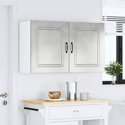 Kitchen Wall Cabinets 2 pcs "Kalmar" Concrete Grey