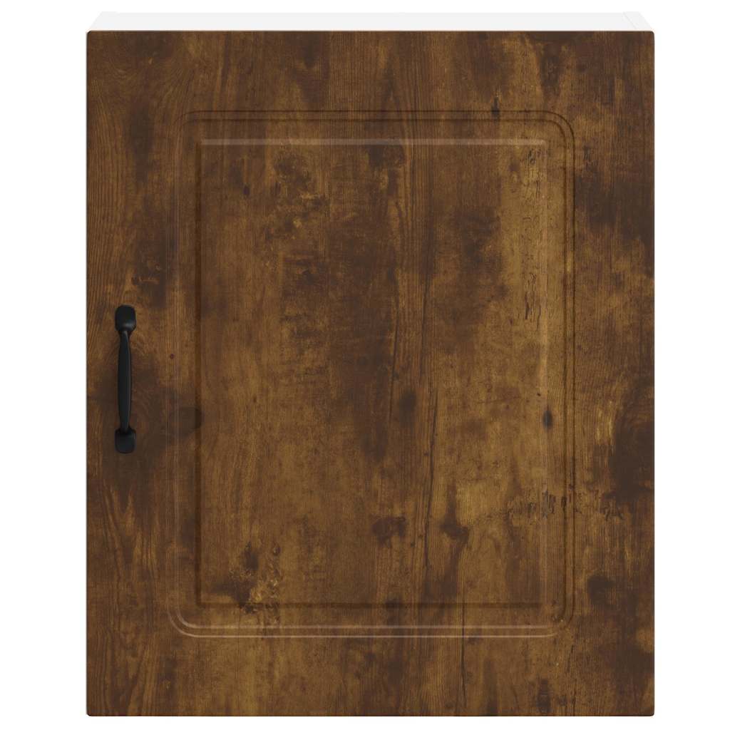 Kitchen Wall Cabinet Kalmar Smoked Oak Engineered Wood