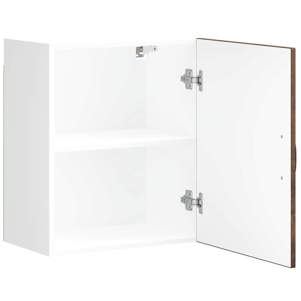 Kitchen Wall Cabinet Kalmar Smoked Oak Engineered Wood