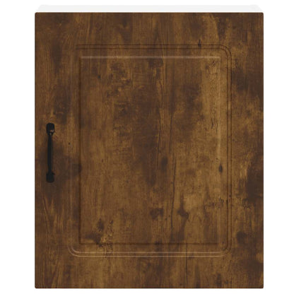 Kitchen Wall Cabinets 2 pcs Kalmar Smoked Oak Engineered Wood