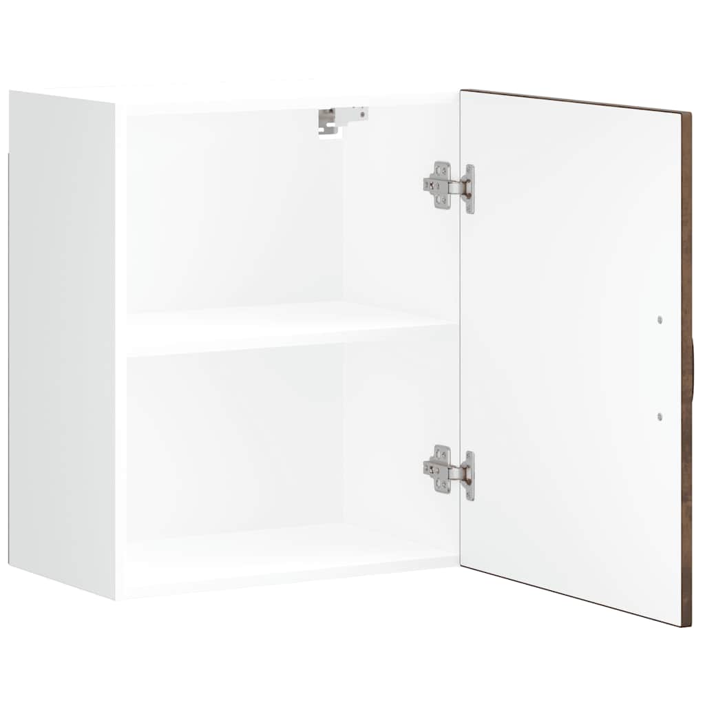 Kitchen Wall Cabinets 2 pcs Kalmar Smoked Oak Engineered Wood