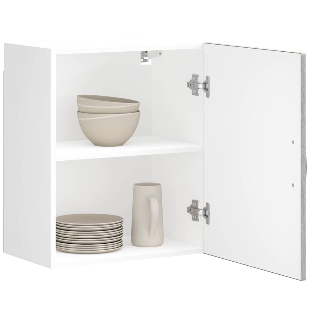 Kitchen Wall Cabinets 2 pcs Kalmar Grey Sonoma Engineered Wood