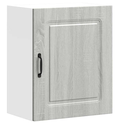 Kitchen Wall Cabinets 2 pcs Kalmar Grey Sonoma Engineered Wood