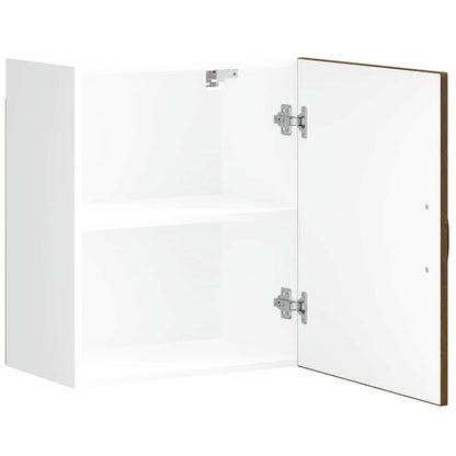 Kitchen Wall Cabinets 2 pcs Kalmar Brown Oak Engineered Wood