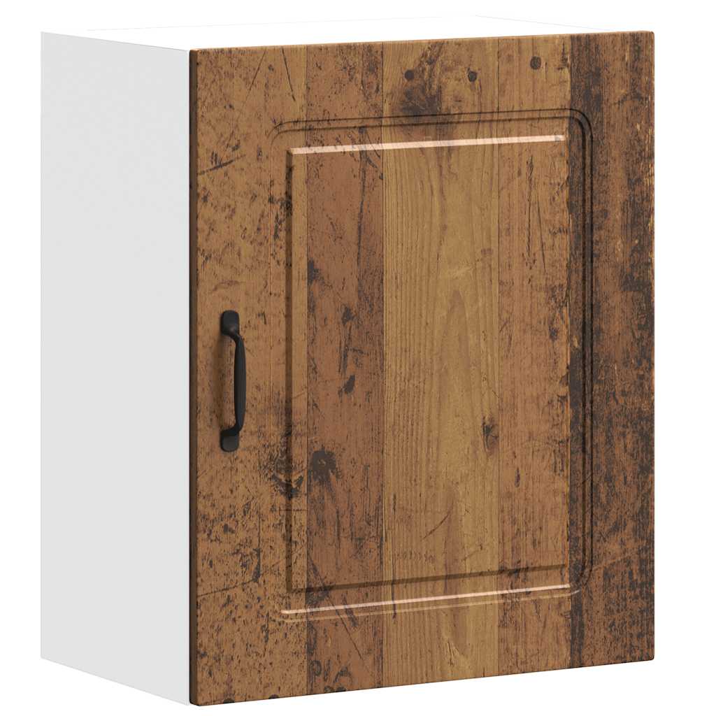 Kitchen Wall Cabinets 2 pcs Kalmar Old Wood Engineered Wood
