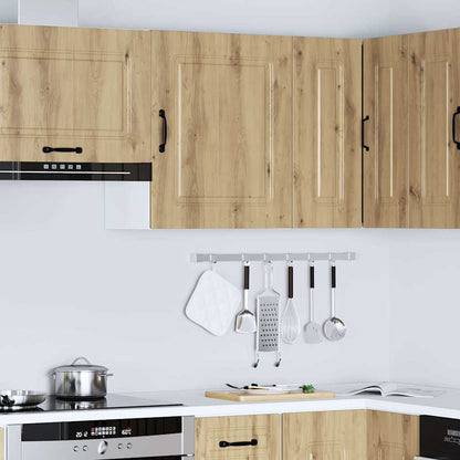 Kitchen Wall Cabinet Kalmar Artisan Oak Engineered Wood