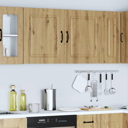 Kitchen Wall Cabinets 2 pcs Kalmar Artisan Oak Engineered Wood
