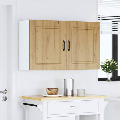 Kitchen Wall Cabinets 2 pcs Kalmar Artisan Oak Engineered Wood
