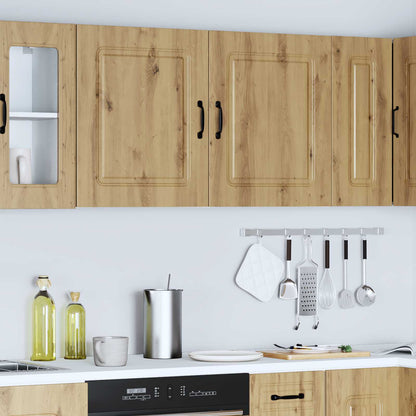Kitchen Wall Cabinets 2 pcs Kalmar Artisan Oak Engineered Wood