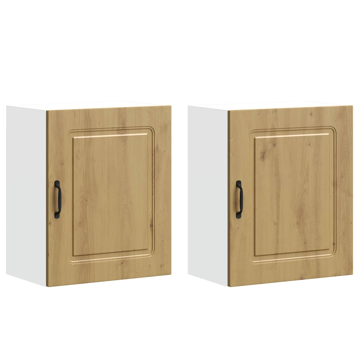 Kitchen Wall Cabinets 2 pcs Kalmar Artisan Oak Engineered Wood
