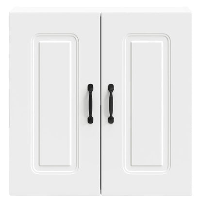 Kitchen Wall Cabinet "Kalmar" White Engineered Wood
