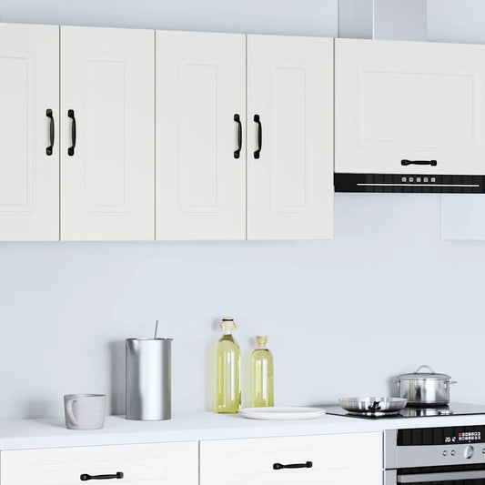 Kitchen Wall Cabinet "Kalmar" White Engineered Wood