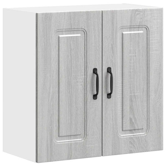 Kitchen Wall Cabinet "Kalmar" Grey Sonoma Engineered Wood
