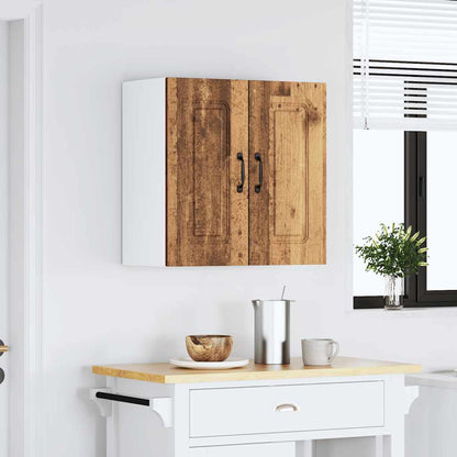 Kitchen Wall Cabinet "Kalmar" Old Wood Engineered Wood
