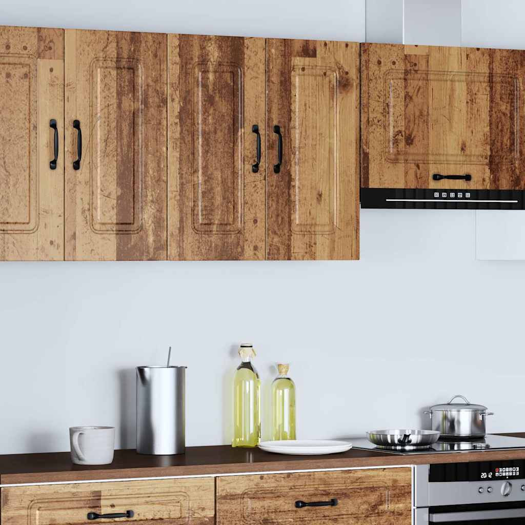 Kitchen Wall Cabinet "Kalmar" Old Wood Engineered Wood