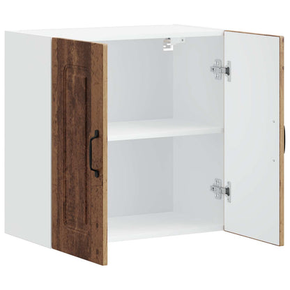 Kitchen Wall Cabinet "Kalmar" Old Wood Engineered Wood