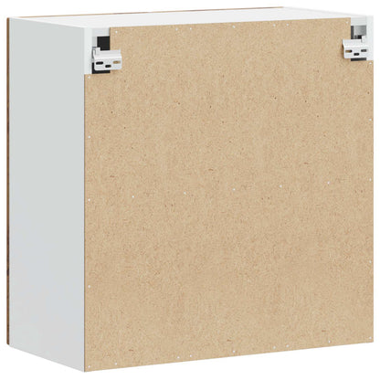 Kitchen Wall Cabinet "Kalmar" Old Wood Engineered Wood