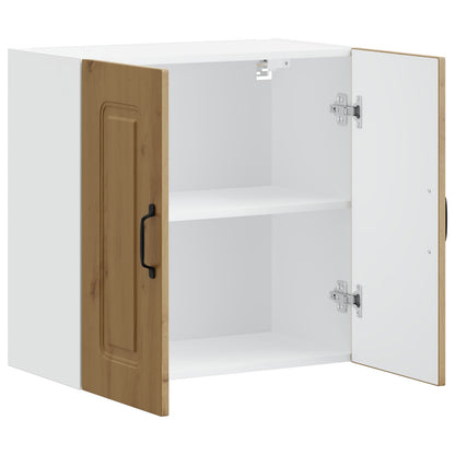 Kitchen Wall Cabinet "Kalmar" Artisan Oak Engineered Wood