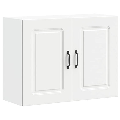 Kitchen Wall Cabinet Kalmar White Engineered Wood