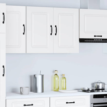 Kitchen Wall Cabinet "Kalmar" White Engineered Wood