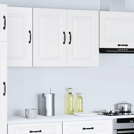 Kitchen Wall Cabinet "Kalmar" White Engineered Wood