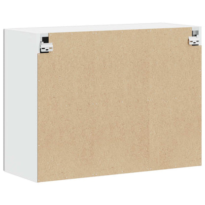 Kitchen Wall Cabinet "Kalmar" White Engineered Wood
