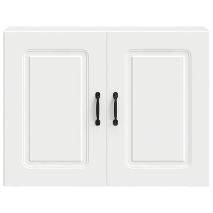 Kitchen Wall Cabinet "Kalmar" White Engineered Wood