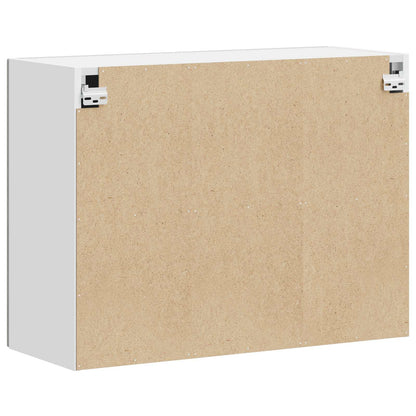 Kitchen Wall Cabinet "Kalmar" Concrete Grey Engineered Wood