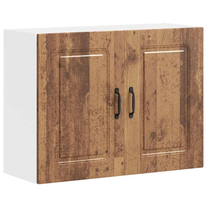 Kitchen Wall Cabinet "Kalmar" Old Wood Engineered Wood