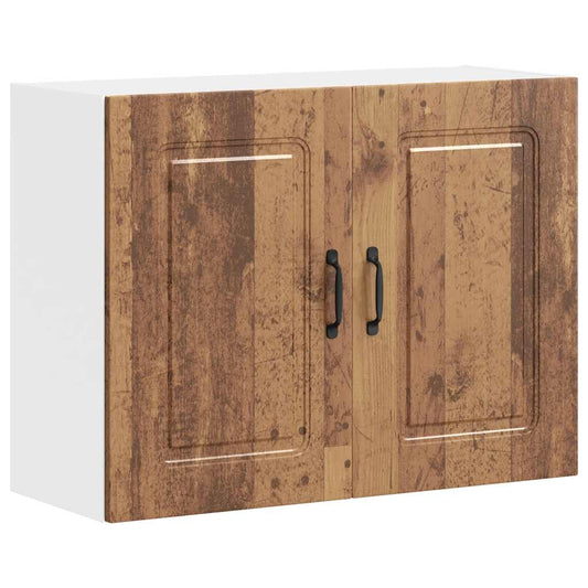 Kitchen Wall Cabinet "Kalmar" Old Wood Engineered Wood