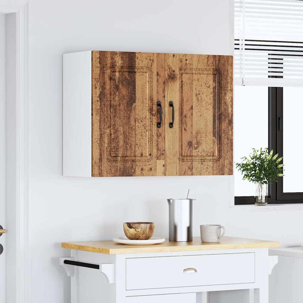 Kitchen Wall Cabinet "Kalmar" Old Wood Engineered Wood