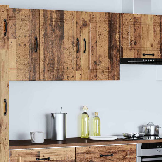 Kitchen Wall Cabinet "Kalmar" Old Wood Engineered Wood