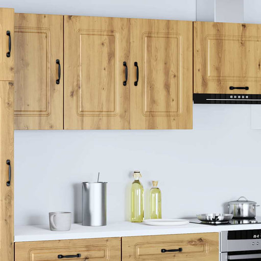 Kitchen Wall Cabinet "Kalmar" Artisan Oak Engineered Wood