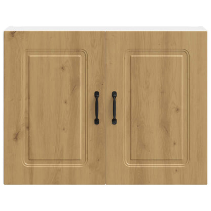 Kitchen Wall Cabinet "Kalmar" Artisan Oak Engineered Wood