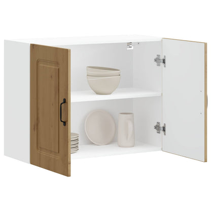 Kitchen Wall Cabinet "Kalmar" Artisan Oak Engineered Wood