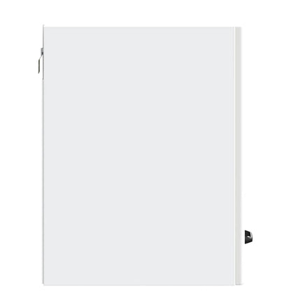 Kitchen Wall Cabinet Kalmar White Engineered Wood